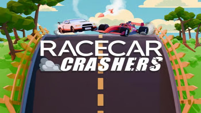 Title Logo for Racecar Crashers