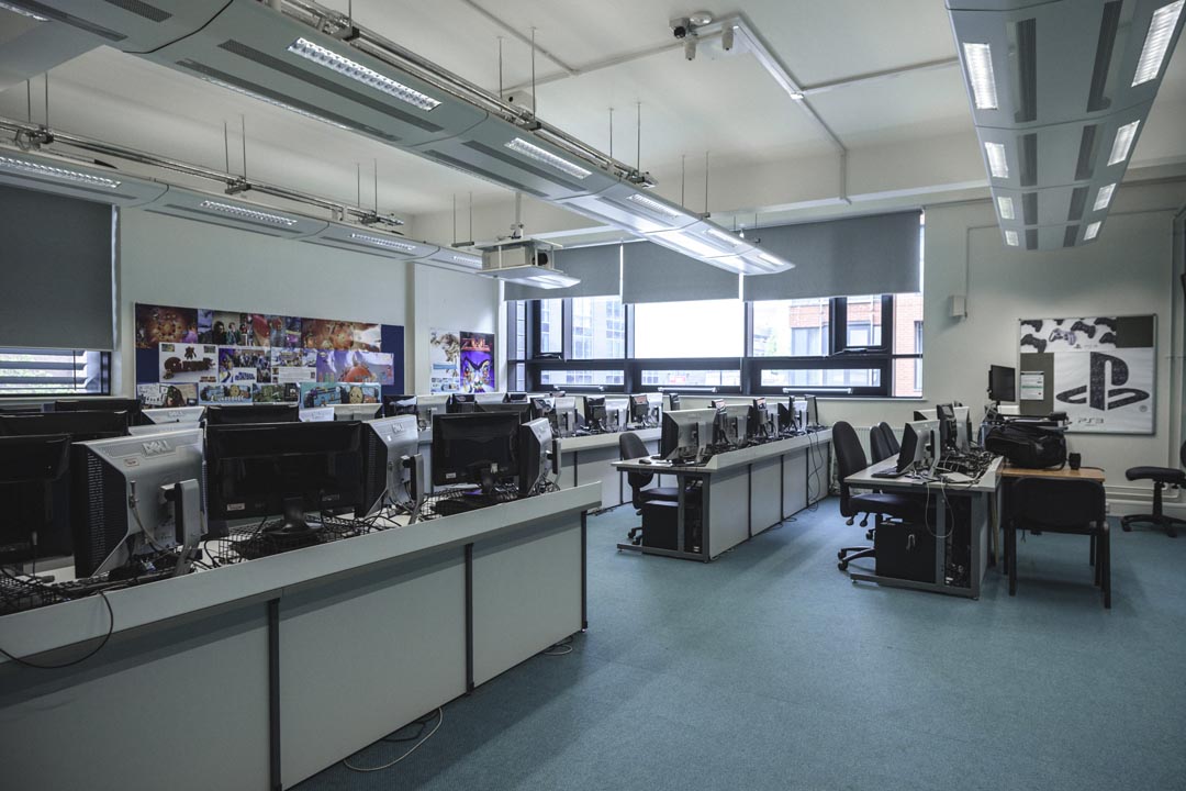 We have the world's largest PlayStation™ teaching lab.