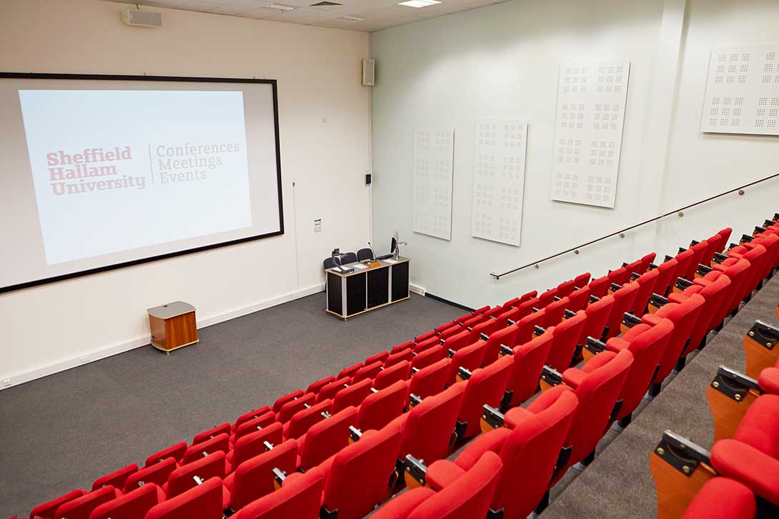 View of lecture theatre interior