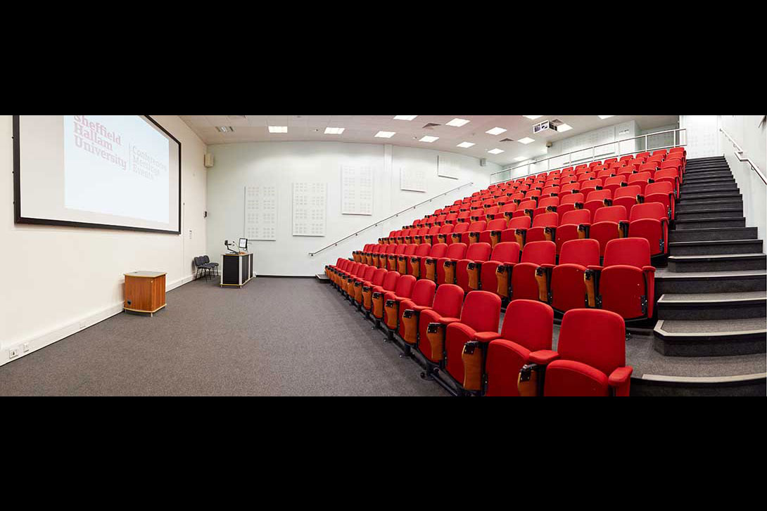 View of lecture theatre interior