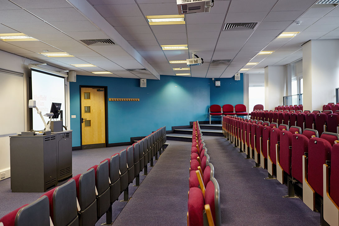 View of lecture theatre