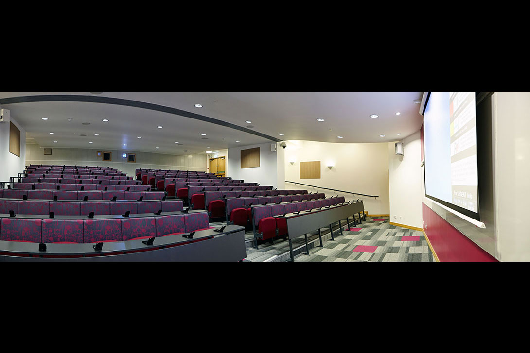 View of lecture theatre interior