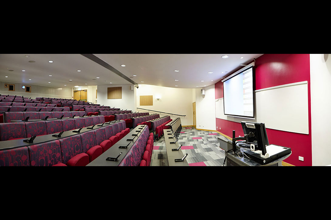View of lecture theatre interior