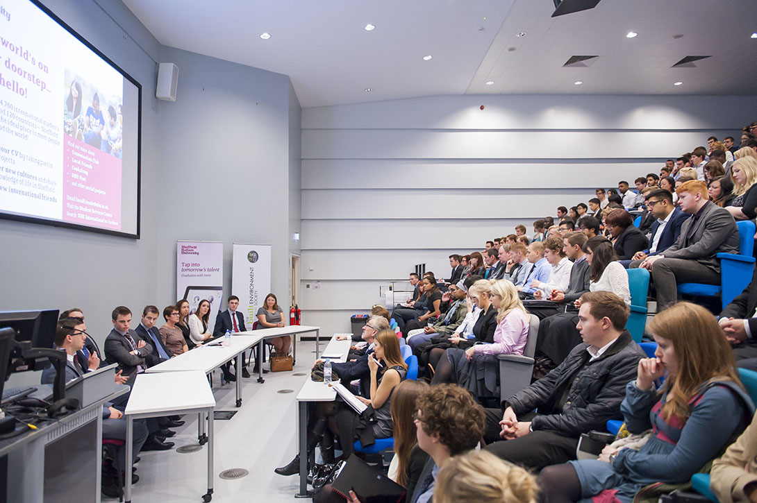 View of lecture theatre