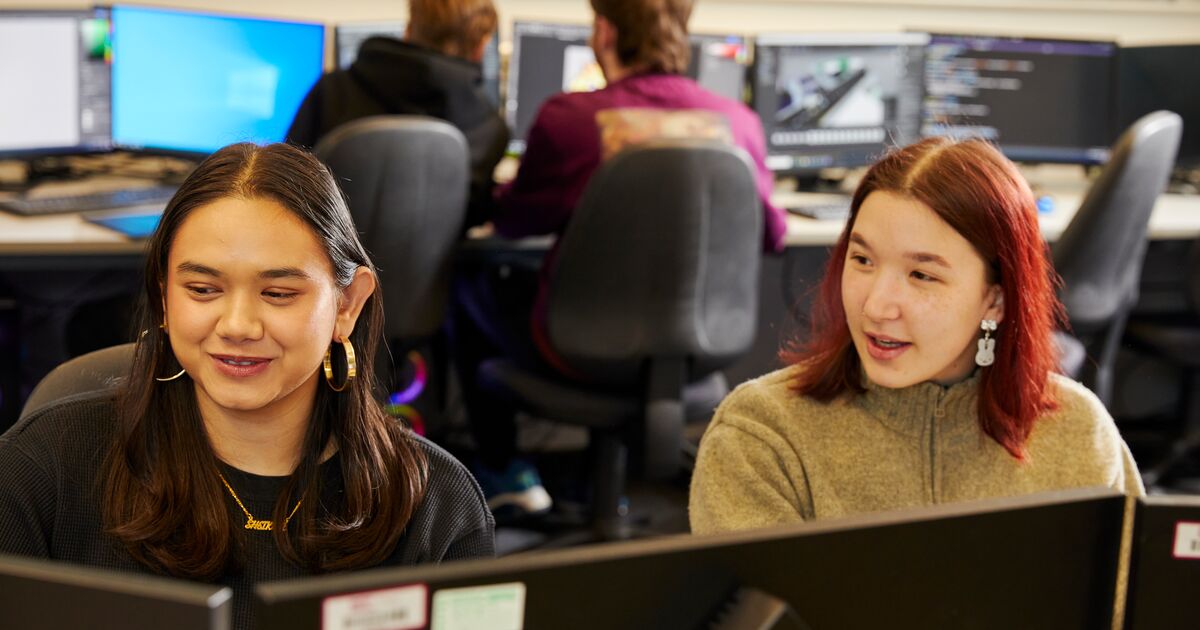 Computing games students