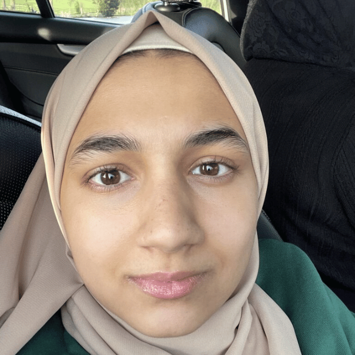 Photo of beneficary, Noorah