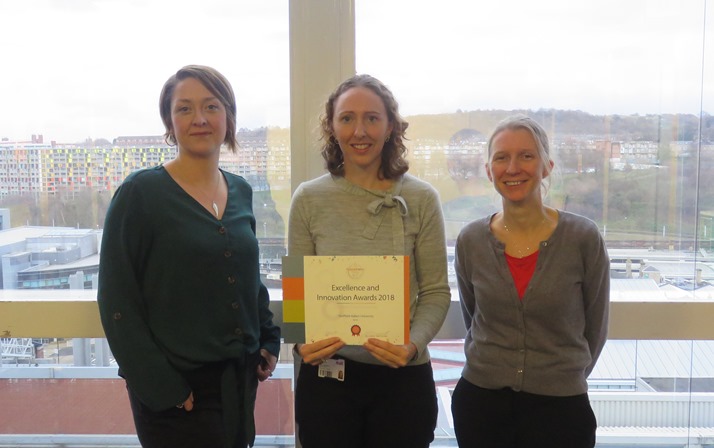 Our Hallam Fund supported programme receives award for making a difference to estranged students