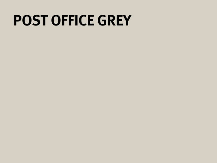 Sheffield Hallam University Post Office Grey colour