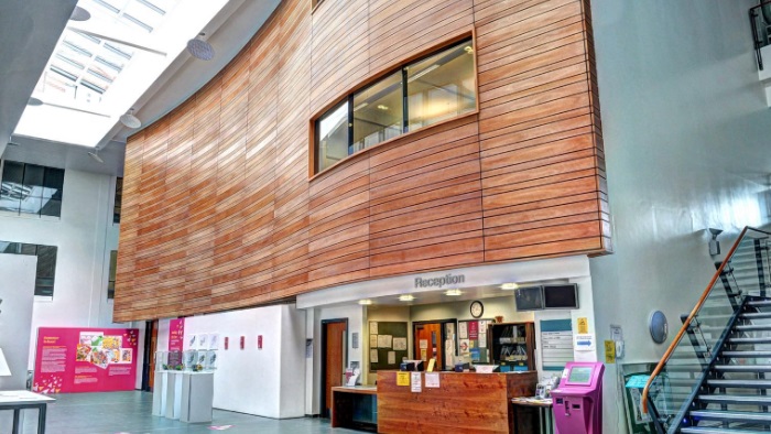 Cantor Atrium open space