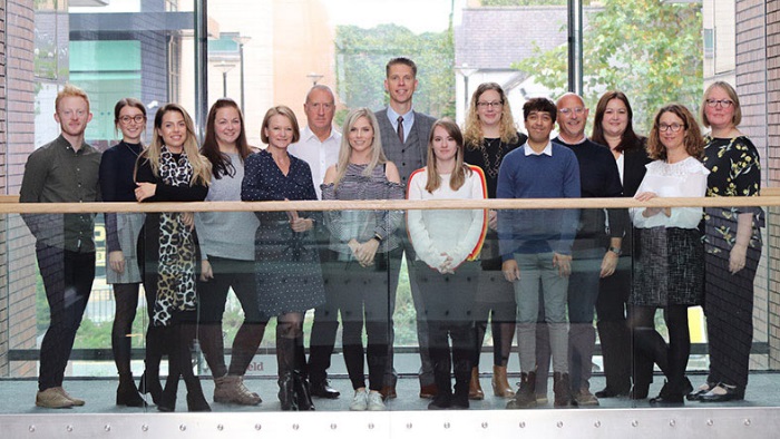 Team photo - members of the Events team