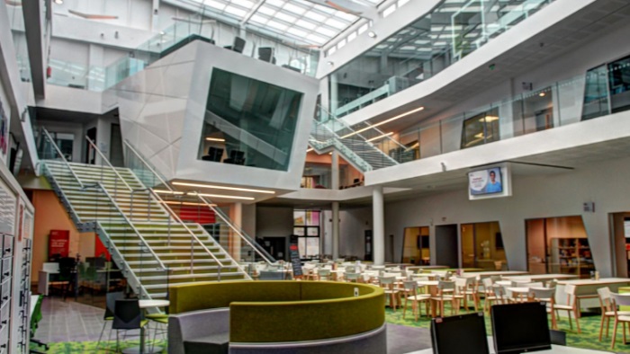 Heart of the Campus Atrium open space