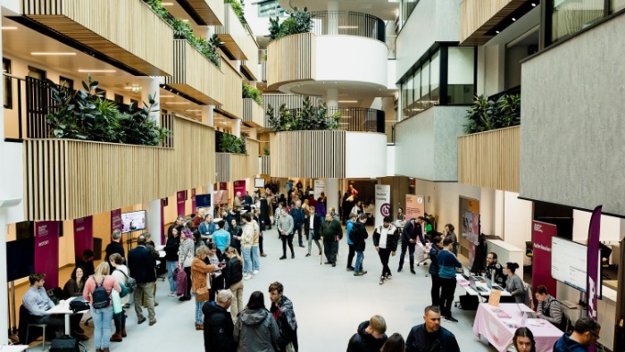 Owen Building Atrium open space