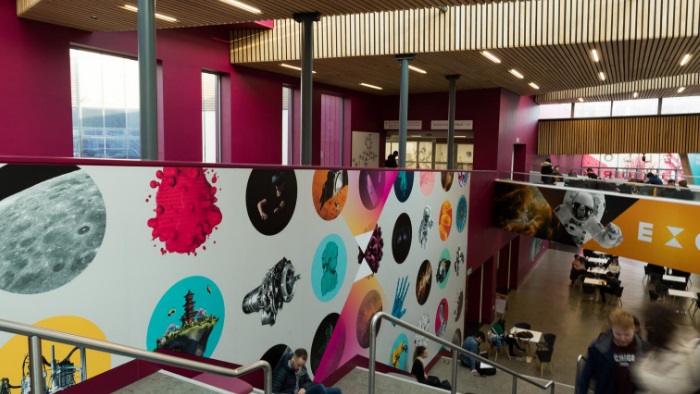 STEM Atrium open space