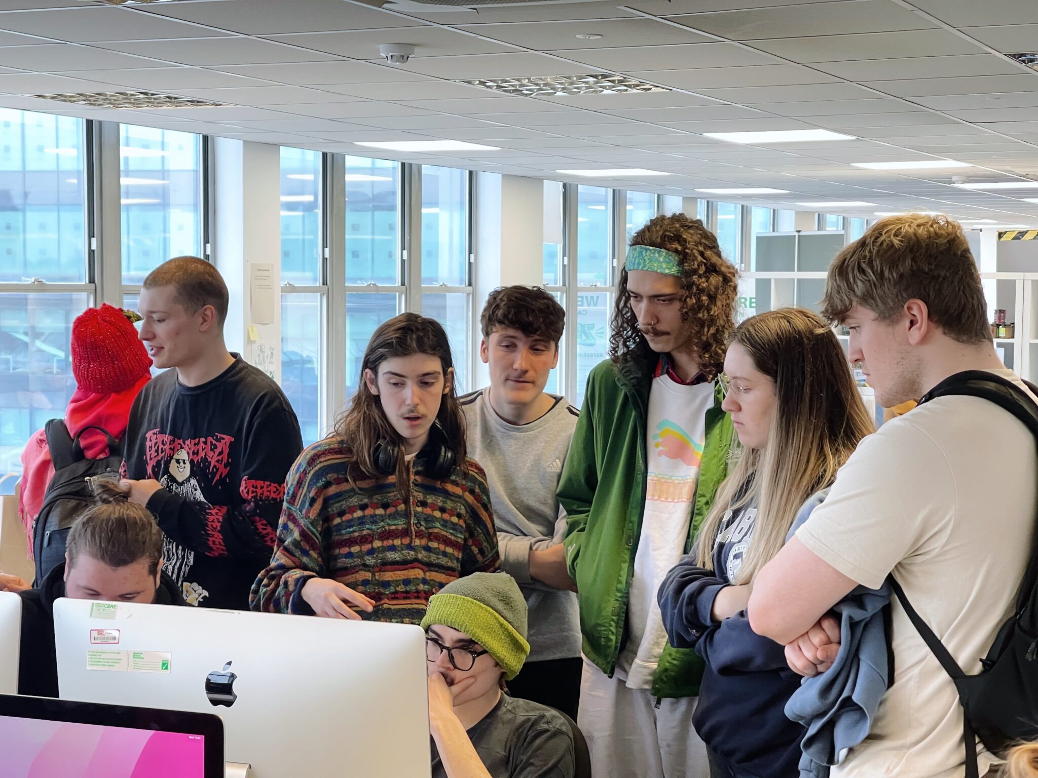 Students in the iLab