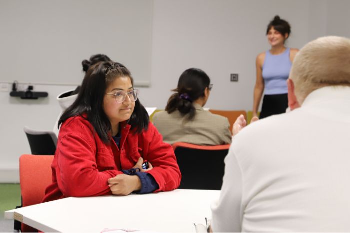 Angled shot outside the Careers and Employability Hub