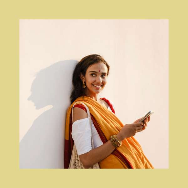 Image of woman smiling