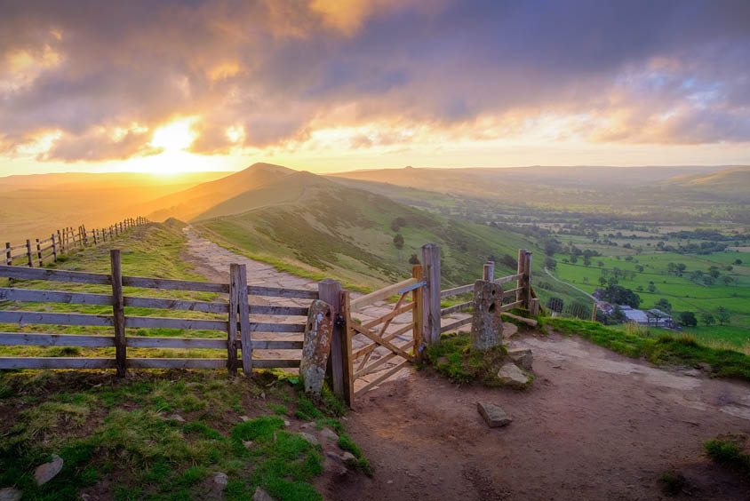 Trip to Mam Tor in the Peak District
