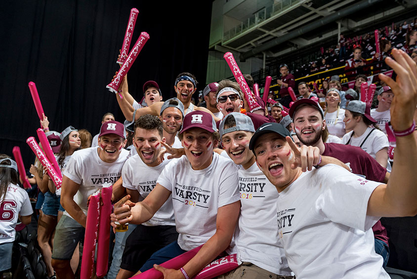 Varsity crowd