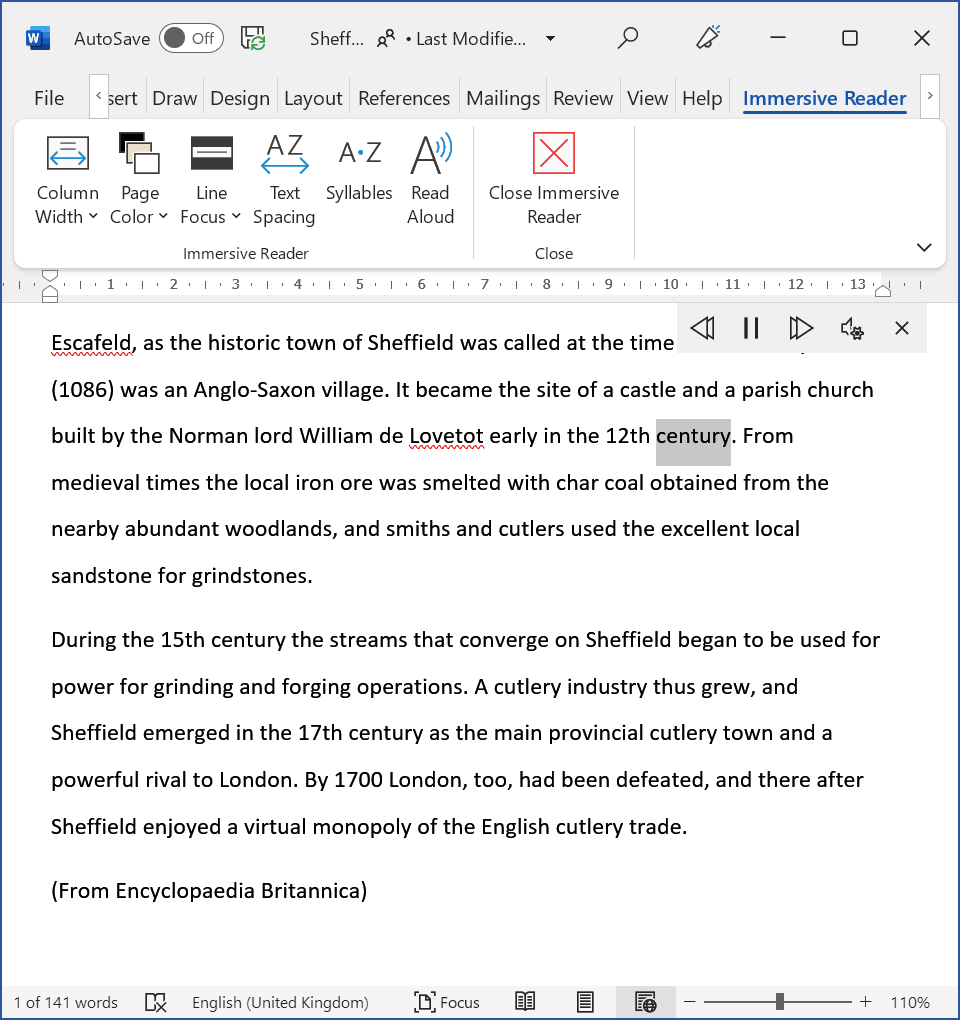 Reading your work aloud Sheffield Hallam University