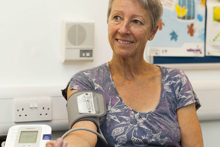 Using our health care facilities to check up on patients