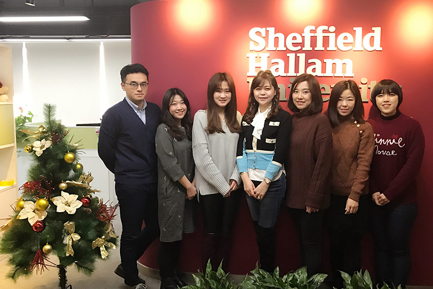 The SHU Beijing office team