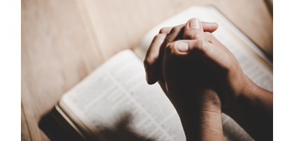 hands in prayer