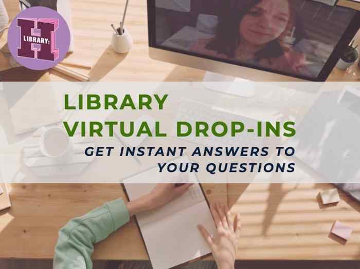 Library drop in