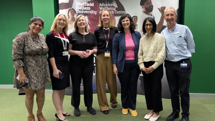 Layla Moran MP, meeting with academics and clinicians at the AWRC.