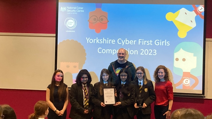 Hallam hosts CyberFirst girls' competition finals