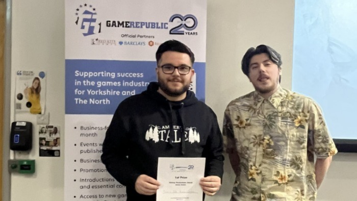 Computing students' success at Game Republic Student Showcase 
