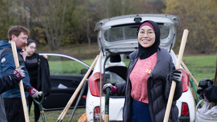 Hallam students spend close to 50,000 hours supporting communities through volunteering 