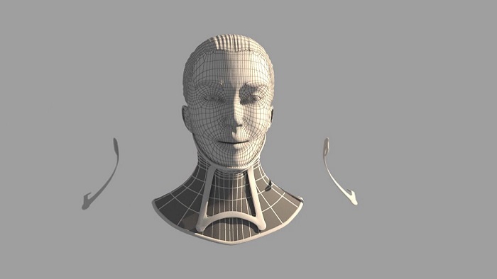 CGI image of HeadUp collar