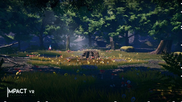 ImpactVR forest scene