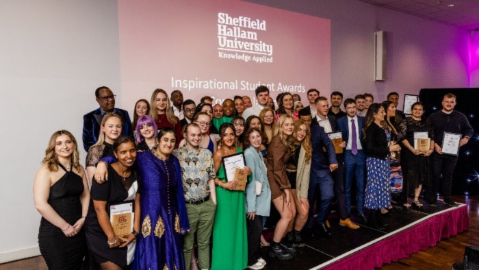 Winners of the Inspirational Student Awards