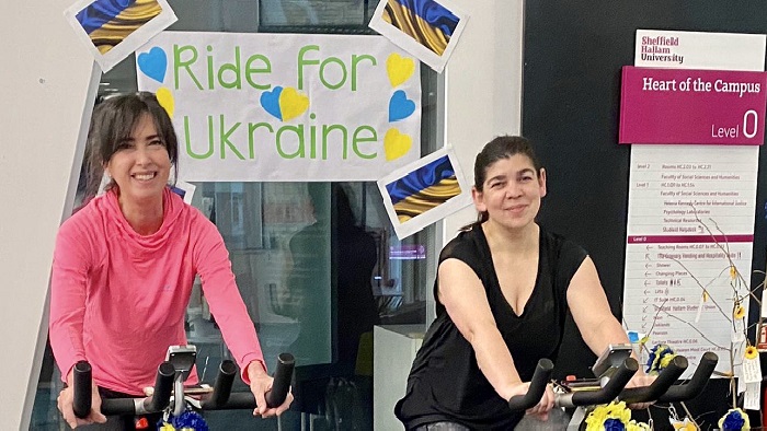 Sheffield Hallam students and staff raise over £8,000 for Ukraine appeal 