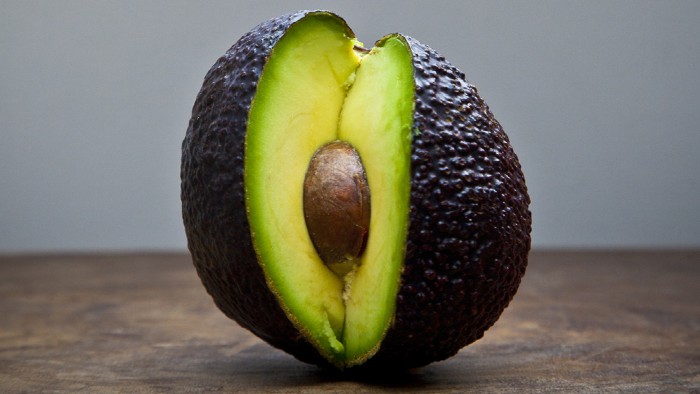 An avocado