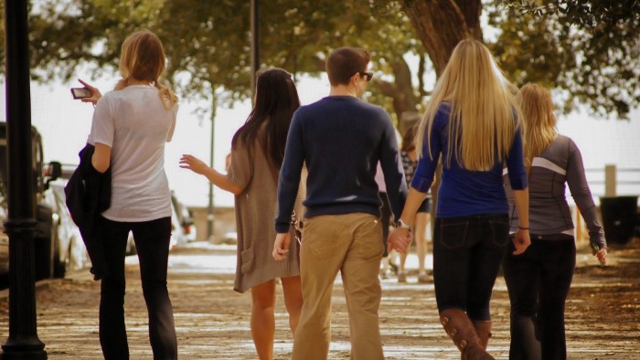 Group of young people