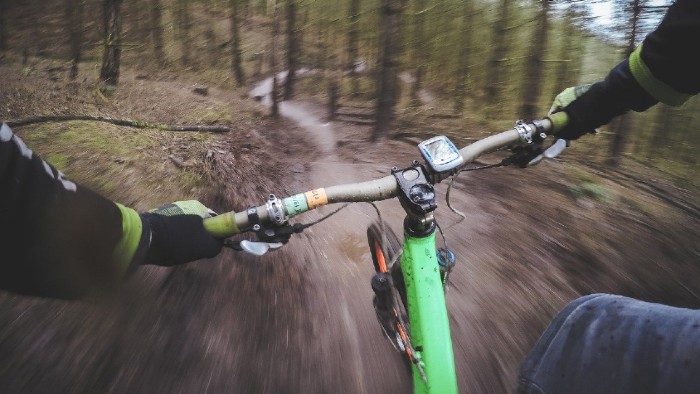 Mountain biking