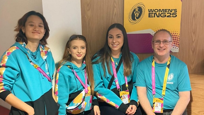 Sheffield Hallam students support international sporting events