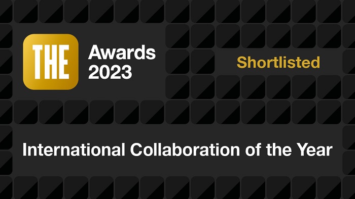 Times Higher Education shortlisted for International Collaboration of the Year