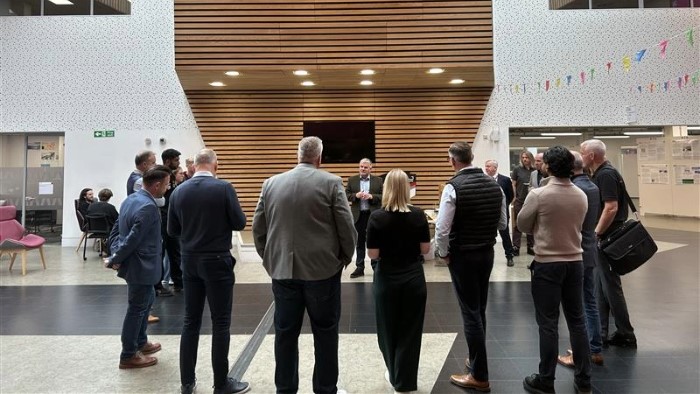 Sheffield Business School welcomes GXO leaders for innovation and talent partnership showcase