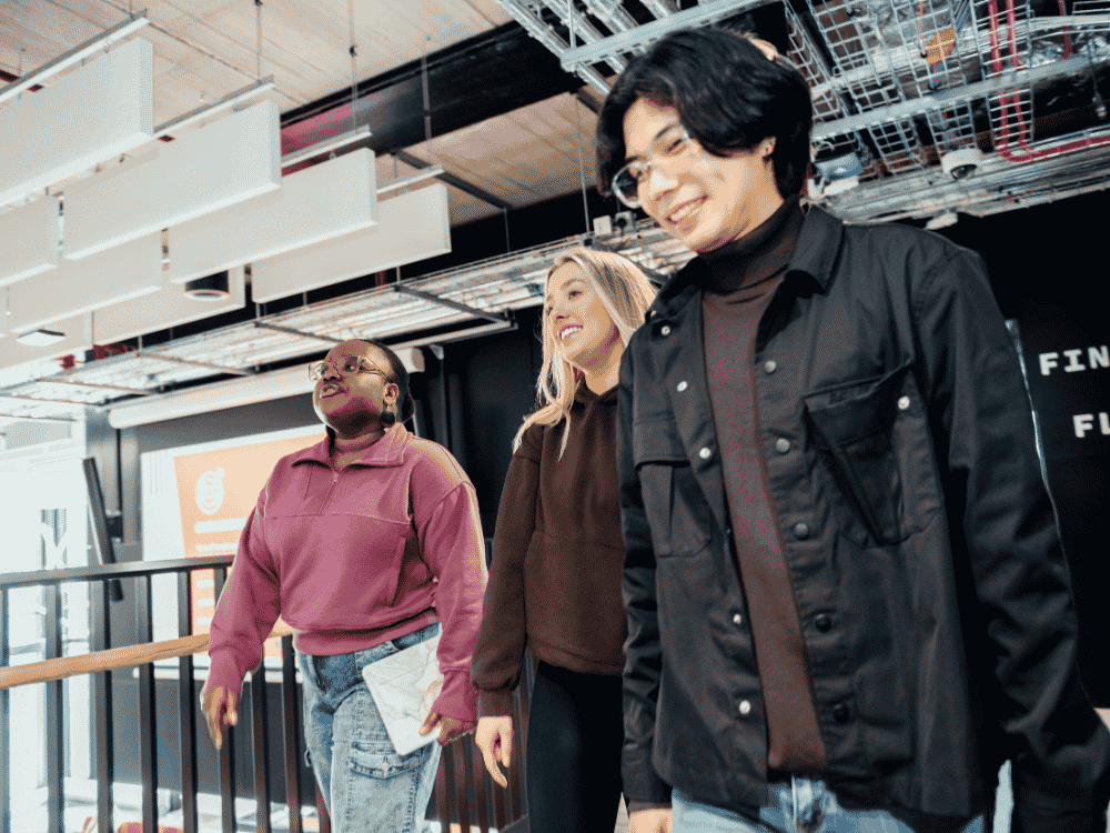 Sheffield Business School students