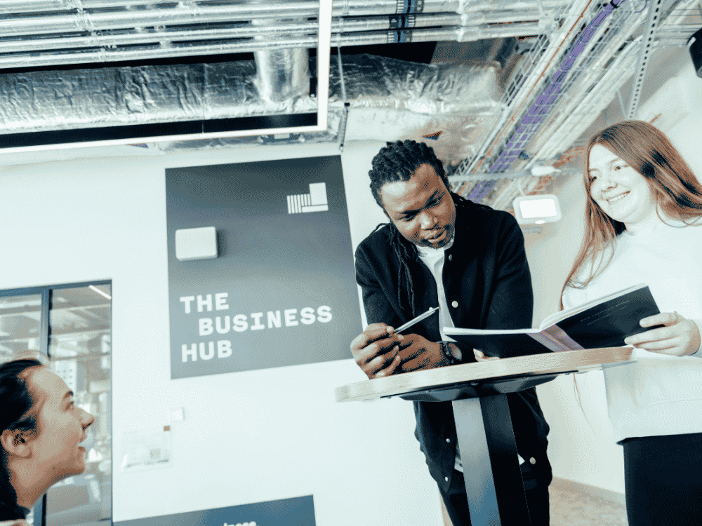 Sheffield Business School students