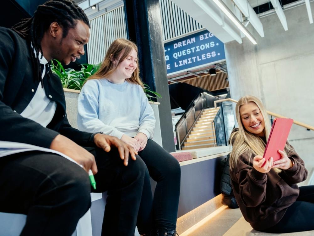 Sheffield Hallam students