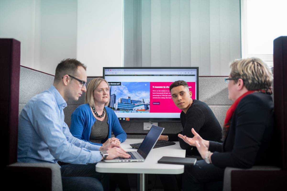 Business management and enterprise staff and students