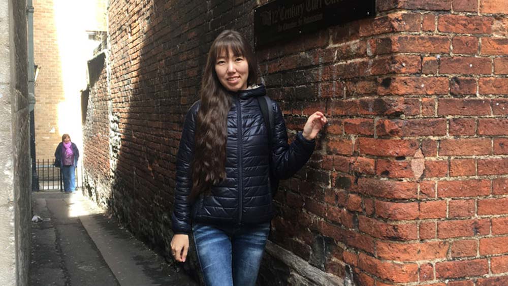  LLM Applied Human Rights student Valeriia Dymbrylova