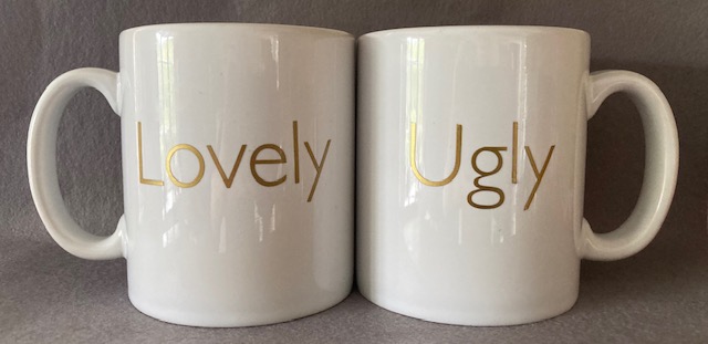 Walker_Marney-Lovely Mug Ugly Mug gold lettering