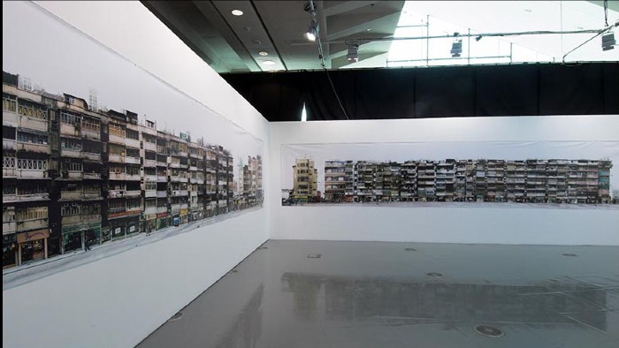 A piece from the Arrivals and Departures: New Art Perspectives of Hong Kong exhibition