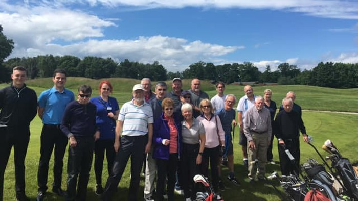 Participants of the Golf in Society social enterprise