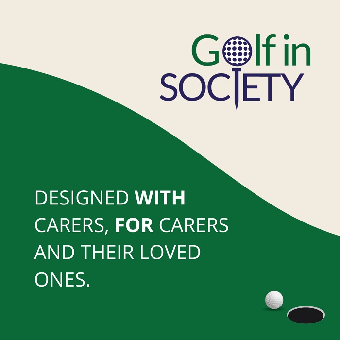 Golf in Society presentation slide
